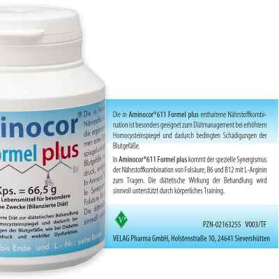 Aminocor 611 Formel plus Kapseln Aminocor 611 Formel plus Kapseln