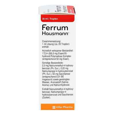 Ferrum Hausmann 50mg żelaza/ml roztworu zamów na apo-discounter.pl