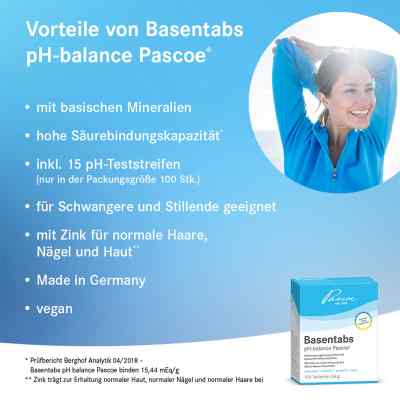 Basentabs pH Balance Pascoe tabletki zasadowe zamów na apo-discounter.pl