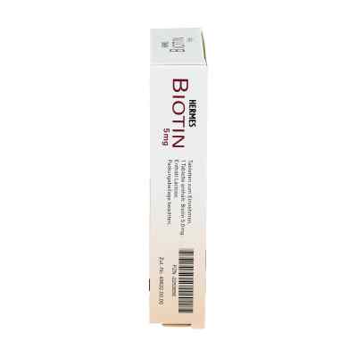 Biotin Hermes 5 mg Tabl. Biotin Hermes 5 mg Tabl.