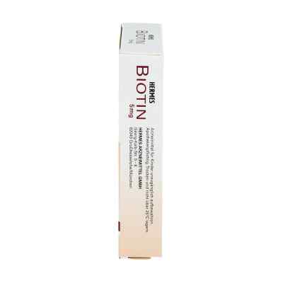 Biotin Hermes 5 mg Tabl. Biotin Hermes 5 mg Tabl.