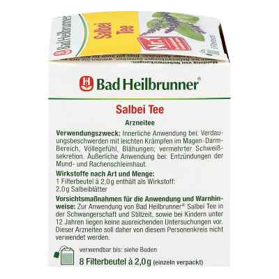 Bad Heilbrunner herbata z liści szałwii saszetki zamów na apo-discounter.pl