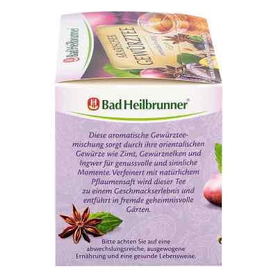 Bad Heilbrunner Tee arabska herbata korzenna saszetki zamów na apo-discounter.pl