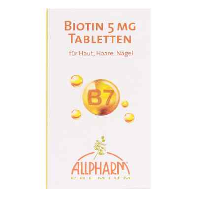 Biotin 5 mg N tabletki zamów na apo-discounter.pl