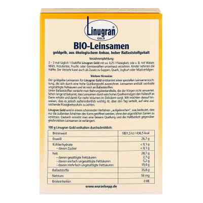 Linugran gold Bio Leinsamen Linugran gold Bio Leinsamen