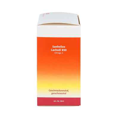 Sanhelios Lachsoel 850 Omega 3 kapsulki z olejem łososia zamów na apo-discounter.pl