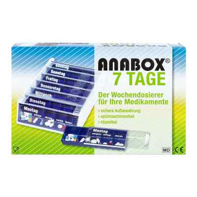 Anabox 7 Tage Wochendosierer blau zamów na apo-discounter.pl