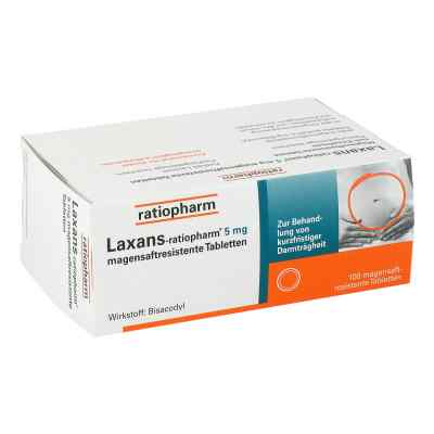 Laxans ratiopharm 5 mg Tabl. magensaftr. zamów na apo-discounter.pl