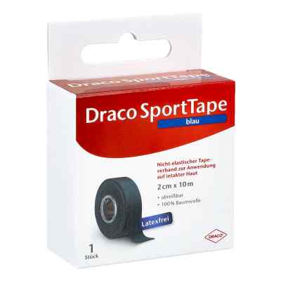 Dracotapeverband opaska elastyczna 10mx2cm niebieska zamów na apo-discounter.pl