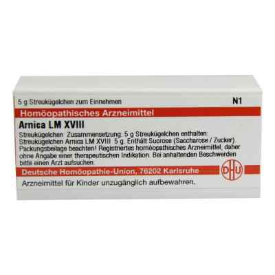 Lm Arnica Xviii Globuli 5 g od DHU-Arzneimittel GmbH & Co. KG PZN 02658695