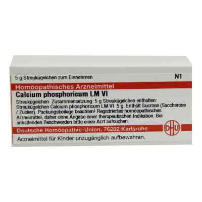 Lm Calcium Phosphoricum Vi Globuli 5 g od DHU-Arzneimittel GmbH & Co. KG PZN 02658873