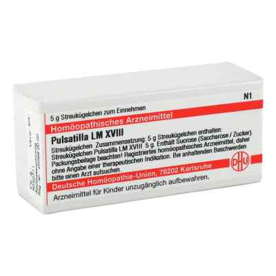 Lm Pulsatilla Xviii Globuli 5 g od DHU-Arzneimittel GmbH & Co. KG PZN 02659944