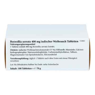 Boswellia serrata 400 mg tabletki z żywicą z kadzidłowca zamów na apo-discounter.pl