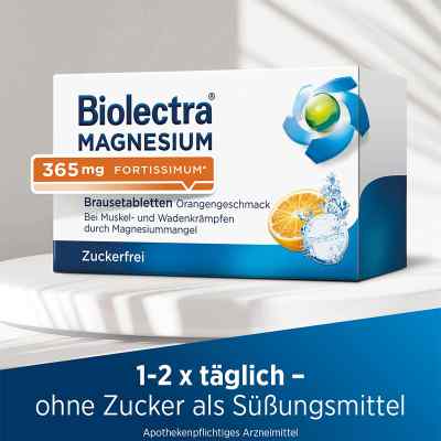 Biolectra Magnesium 365 fortissimum Orange Br.tab. Biolectra Magnesium 365 fortissimum Orange Br.tab.