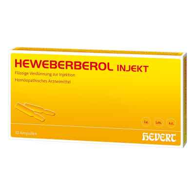 Heweberberol injekt Amp. 10 szt. od Hevert Arzneimittel GmbH & Co. K PZN 02736604