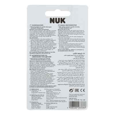 Nuk gruszka do nosa biała zamów na apo-discounter.pl