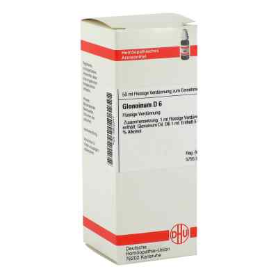 Glonoinum D 6 Dil. 50 ml od DHU-Arzneimittel GmbH & Co. KG PZN 02802347