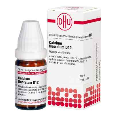 Calcium Fluoratum D 12 Dil. 50 ml od DHU-Arzneimittel GmbH & Co. KG PZN 02809125