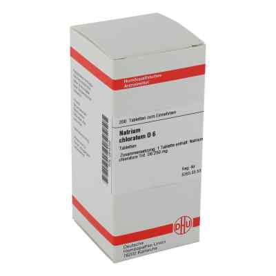 Natrium Chloratum D 6 Tabl. 200 szt. od DHU-Arzneimittel GmbH & Co. KG PZN 02815700