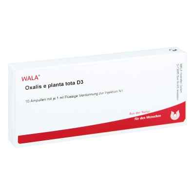 Oxalis E Planta Tota D 3 Amp. 10X1 ml od WALA Heilmittel GmbH PZN 02830349