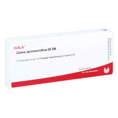 Galea Aponeurotica Gl D 6 Amp. 10X1 ml od WALA Heilmittel GmbH PZN 02831018
