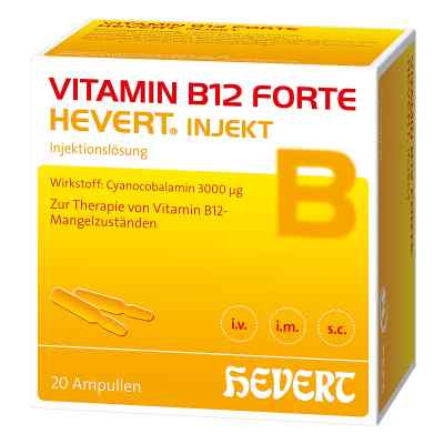 Vitamin B 12 Hevert forte Injekt Amp. zamów na apo-discounter.pl
