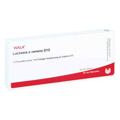 Lachesis E Veneno Gl D 12 Amp. 10X1 ml od WALA Heilmittel GmbH PZN 02884799