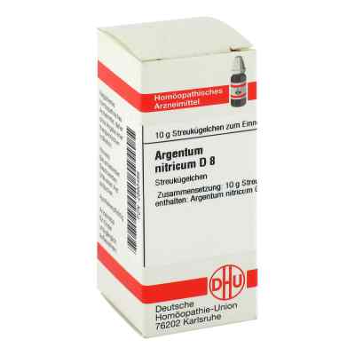 Argentum Nitricum D 8 Globuli 10 g od DHU-Arzneimittel GmbH & Co. KG PZN 02893485