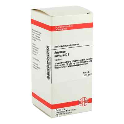 Argentum Nitricum D 8 Tabl. 200 szt. od DHU-Arzneimittel GmbH & Co. KG PZN 02893522