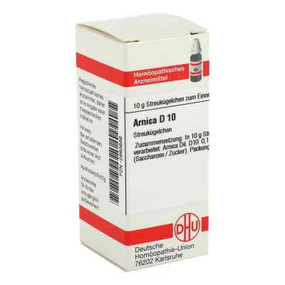 Arnica D 10 Globuli 10 g od DHU-Arzneimittel GmbH & Co. KG PZN 02893686