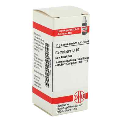 Camphora D 10 Globuli 10 g od DHU-Arzneimittel GmbH & Co. KG PZN 02895567