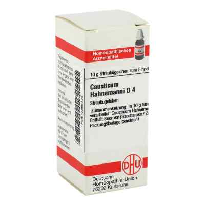 Causticum Hahnemanni D 4 Globuli 10 g od DHU-Arzneimittel GmbH & Co. KG PZN 02896124