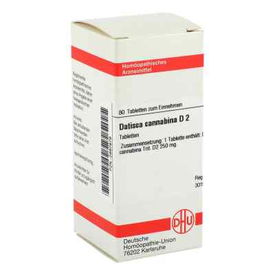 Datisca Cannabina D 2 Tabl. 80 szt. od DHU-Arzneimittel GmbH & Co. KG PZN 02897879