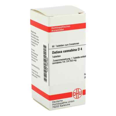 Datisca Cannabina D 4 Tabl. 80 szt. od DHU-Arzneimittel GmbH & Co. KG PZN 02897885