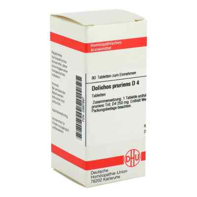 Dolichos Pruriens D 4 Tabl. 80 szt. od DHU-Arzneimittel GmbH & Co. KG PZN 02897997