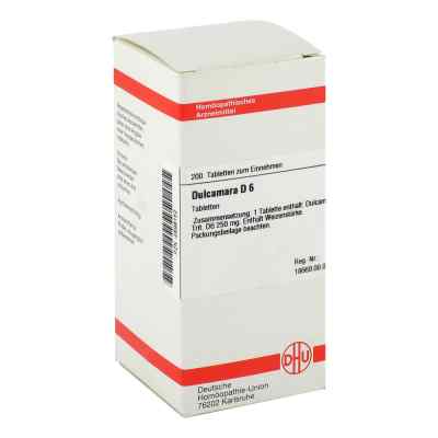 Dulcamara D 6 Tabl. 200 szt. od DHU-Arzneimittel GmbH & Co. KG PZN 02898152