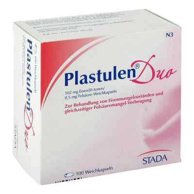 Plastulen Duo 102mg Eisen/0,5mg Folsae.kps. zamów na apo-discounter.pl
