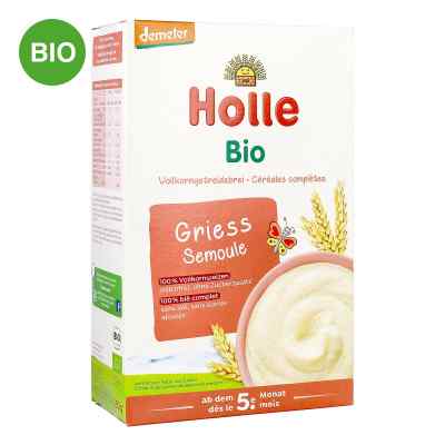 Holle Bio Babybrei Griess kaszka manna (grysikowa) 250 g od Holle baby food AG PZN 02907862