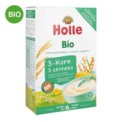 Holle Bio 3 zboża ekologiczna kaszka 250 g od Holle baby food AG PZN 02909252