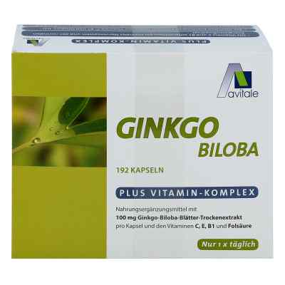 Ginkgo biloba 100 mg kapsułki z wit. B1, C + E zamów na apo-discounter.pl