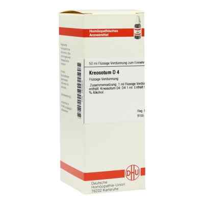 Kreosotum D 4 Dil. 50 ml od DHU-Arzneimittel GmbH & Co. KG PZN 02925825