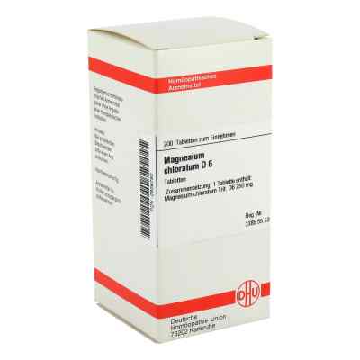 Magnesium Chloratum D 6 Tabl. 200 szt. od DHU-Arzneimittel GmbH & Co. KG PZN 02926782