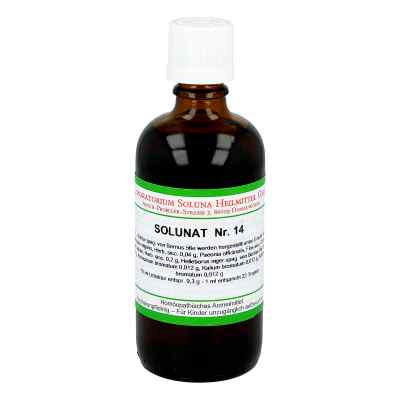 Solunat Nr.14 Tropfen 100 ml od Laboratorium Soluna Heilmittel G PZN 02941020