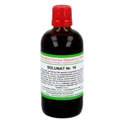 Solunat Nr.16 Tropfen 100 ml od Laboratorium Soluna Heilmittel G PZN 02941497
