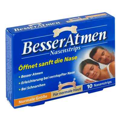 Besser Atmen Nasenstrips paski na nos ułatwiające oddychanie beż zamów na apo-discounter.pl
