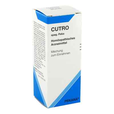 Cutro spag. Peka Tropfen 50 ml od PEKANA Naturheilmittel GmbH PZN 02953299