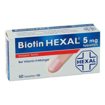 Biotin Hexal 5 mg Tabl. zamów na apo-discounter.pl