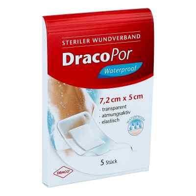 Dracopor waterproof Wundverband steril 5x7,2cm zamów na apo-discounter.pl