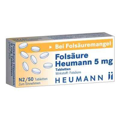 Folsaeure Heumann 5 mg Tabl. zamów na apo-discounter.pl