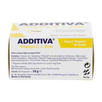 Additiva Witamina C + cynk kapsułki 300 mg zamów na apo-discounter.pl